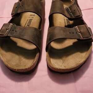 Birkenstock Milano Oiled Leather sandals